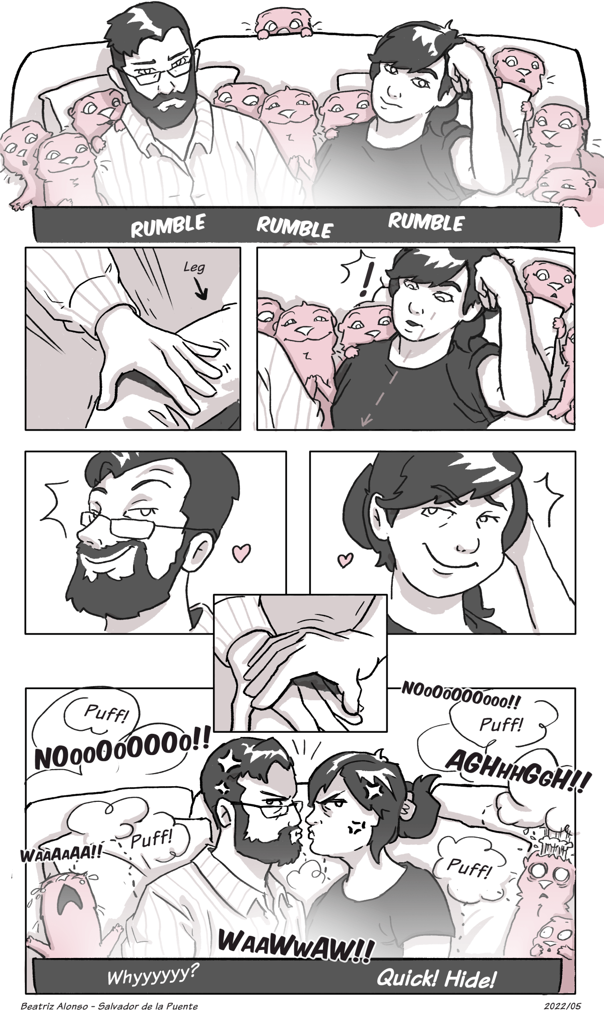 Otter’s Strips. Kissing&nbsp;Drama.